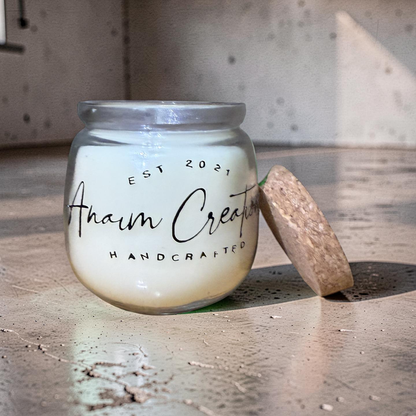 Hand Poured Scented Beeswax Candle 5oz