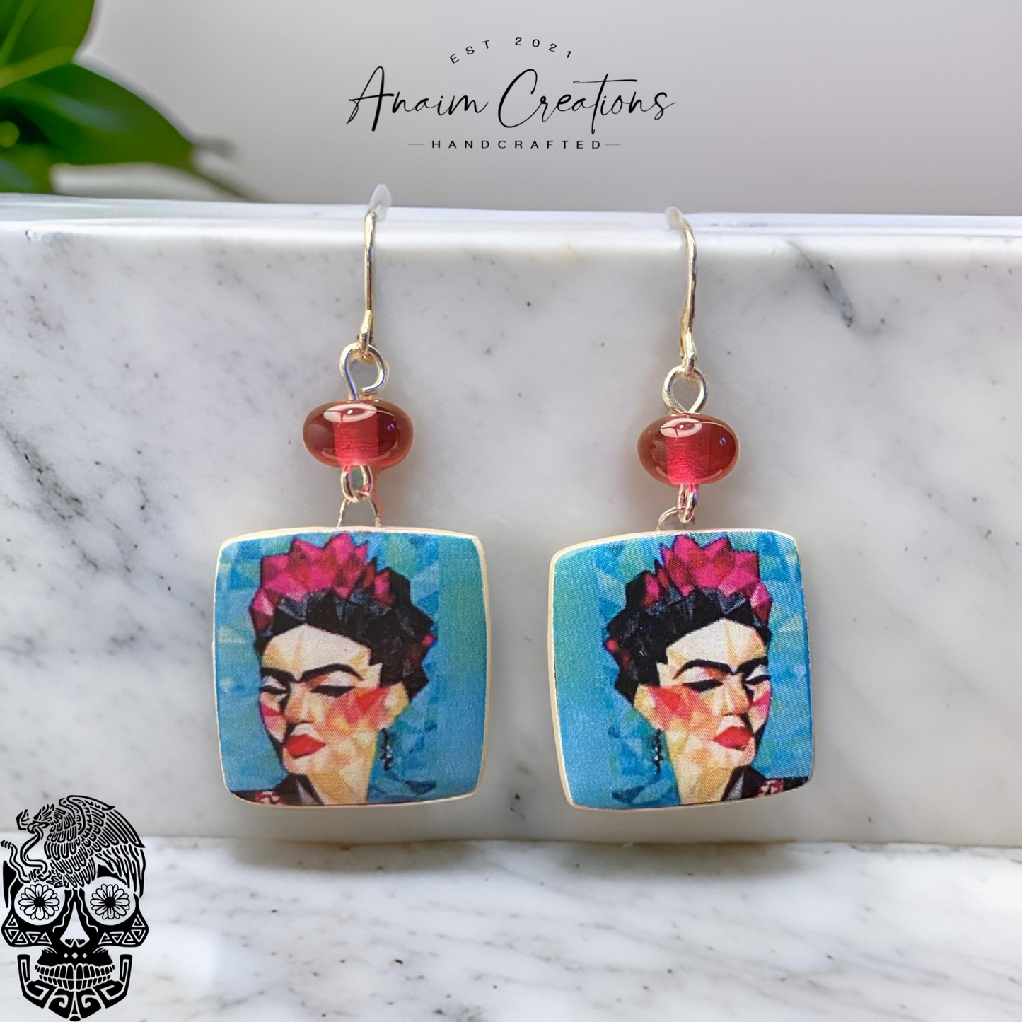 Frida + Lampwork Bead