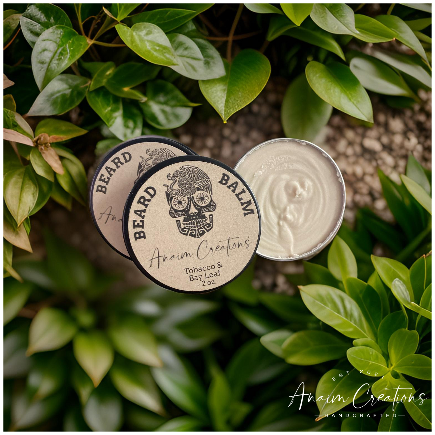 Tobacco + Bay Leaf 2oz Beer Beard Balm