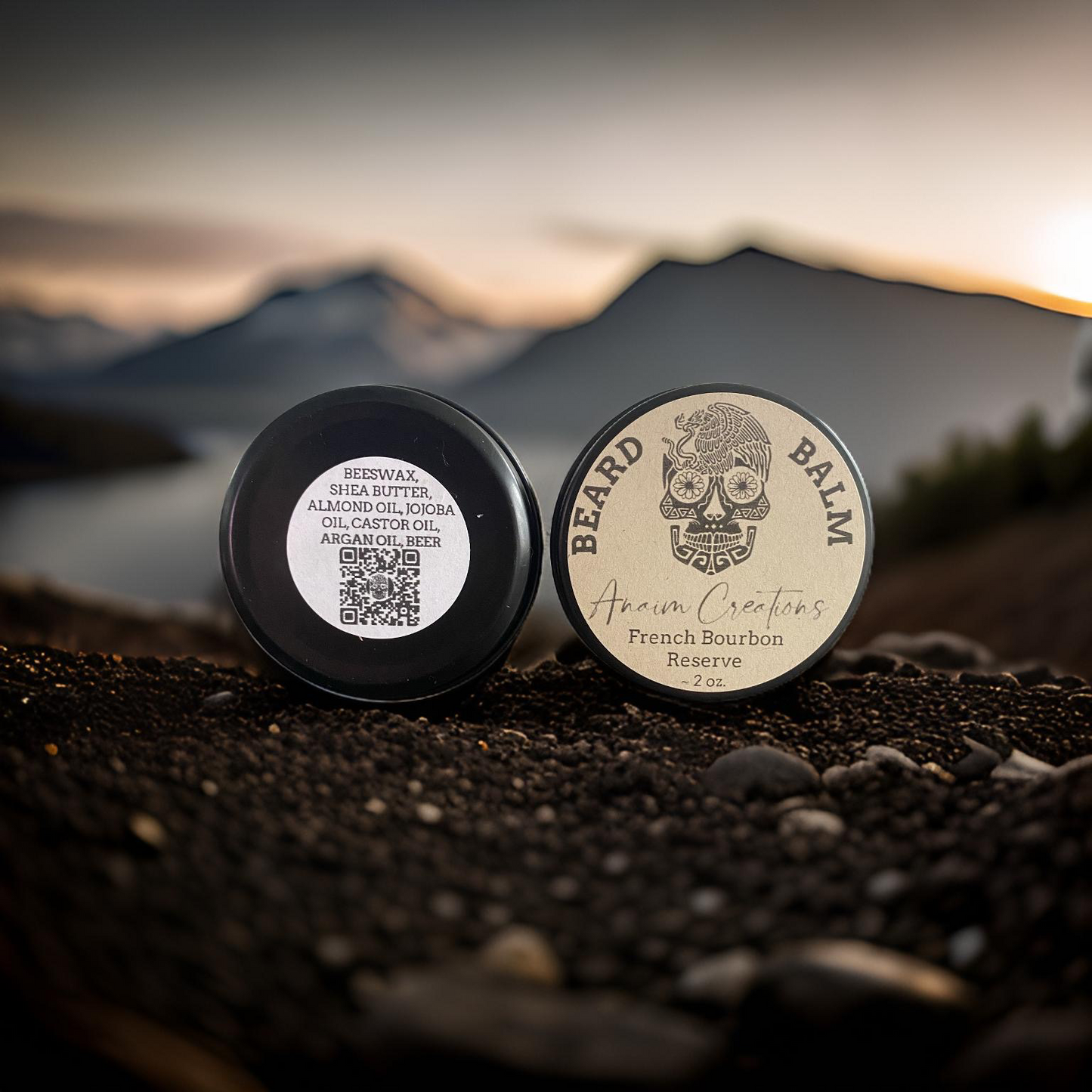 French Bourbon Reserve 2oz Beer Beard Balm