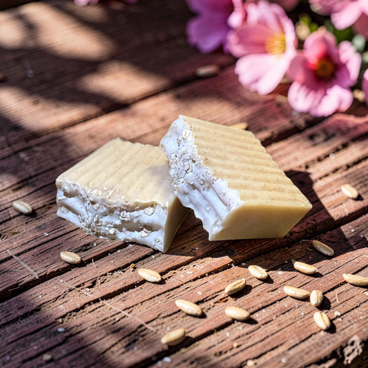 Unscented Exfoliant Oatmeal Beer Bar