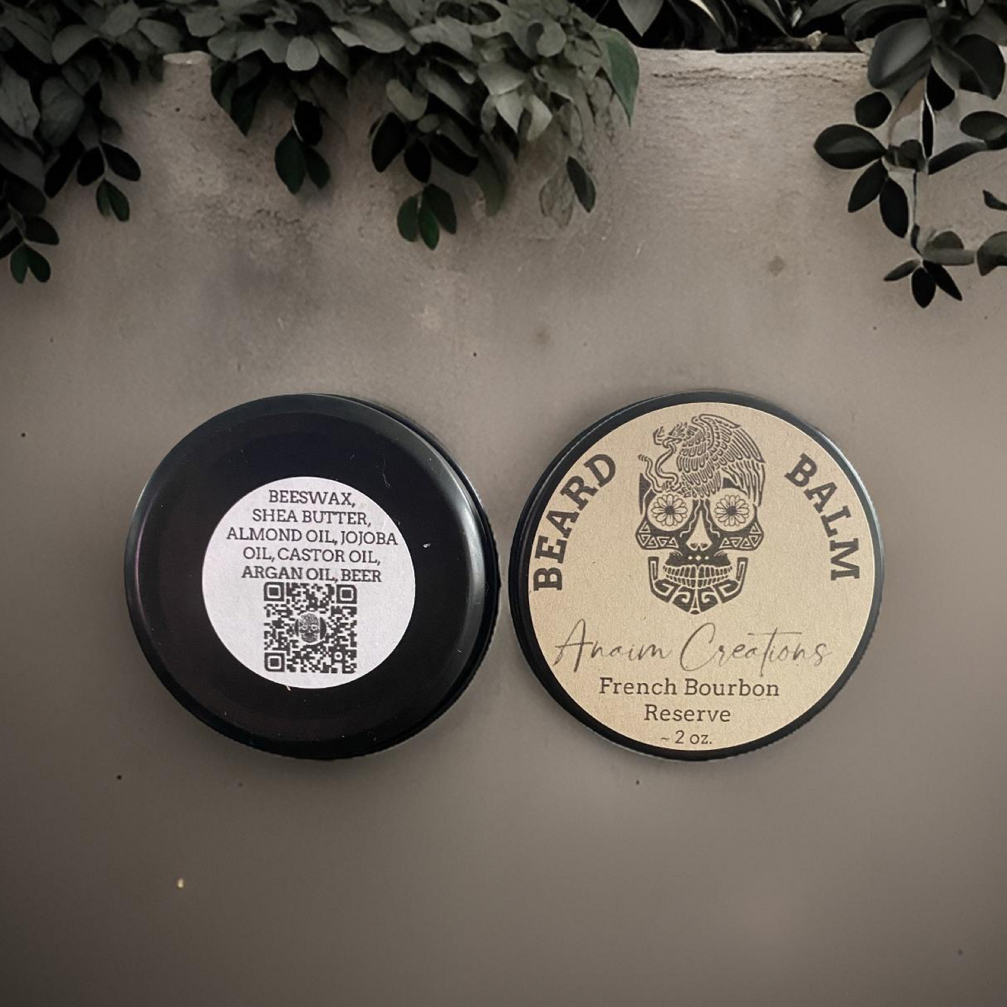 French Bourbon Reserve 2oz Beer Beard Balm